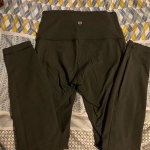 olive green leggings